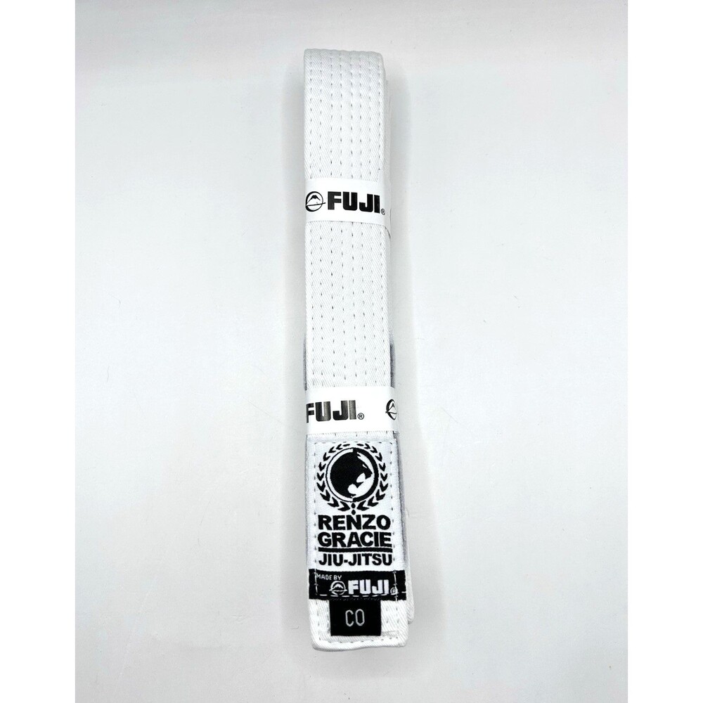 Fuji Jiu Jitsu Belt - Renzo Gracie - Judo - White - Children's Size C0 New